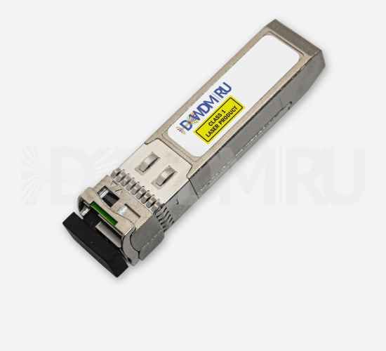 Intel совместимый Оптический SFP+ одноволоконный модуль одноволоконный одномодовый, 10Гб/с, WDM, 80км, 1330/1270нм, 1xLC, DDM - ДВДМ.РУ (DSO-10-17D)