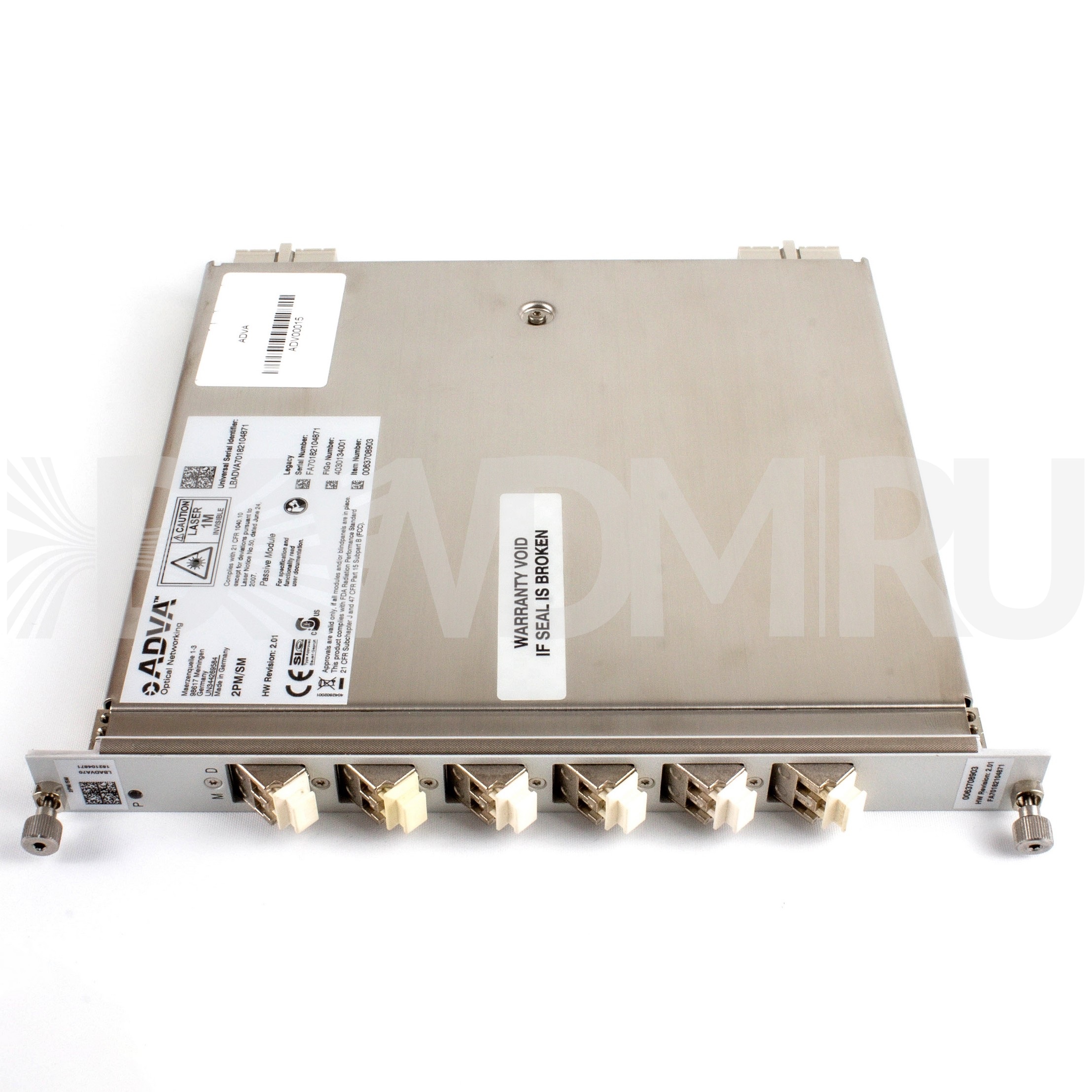 2PM/SM 2-port Protection Module Single Mode ADVA Optical pn0063708903