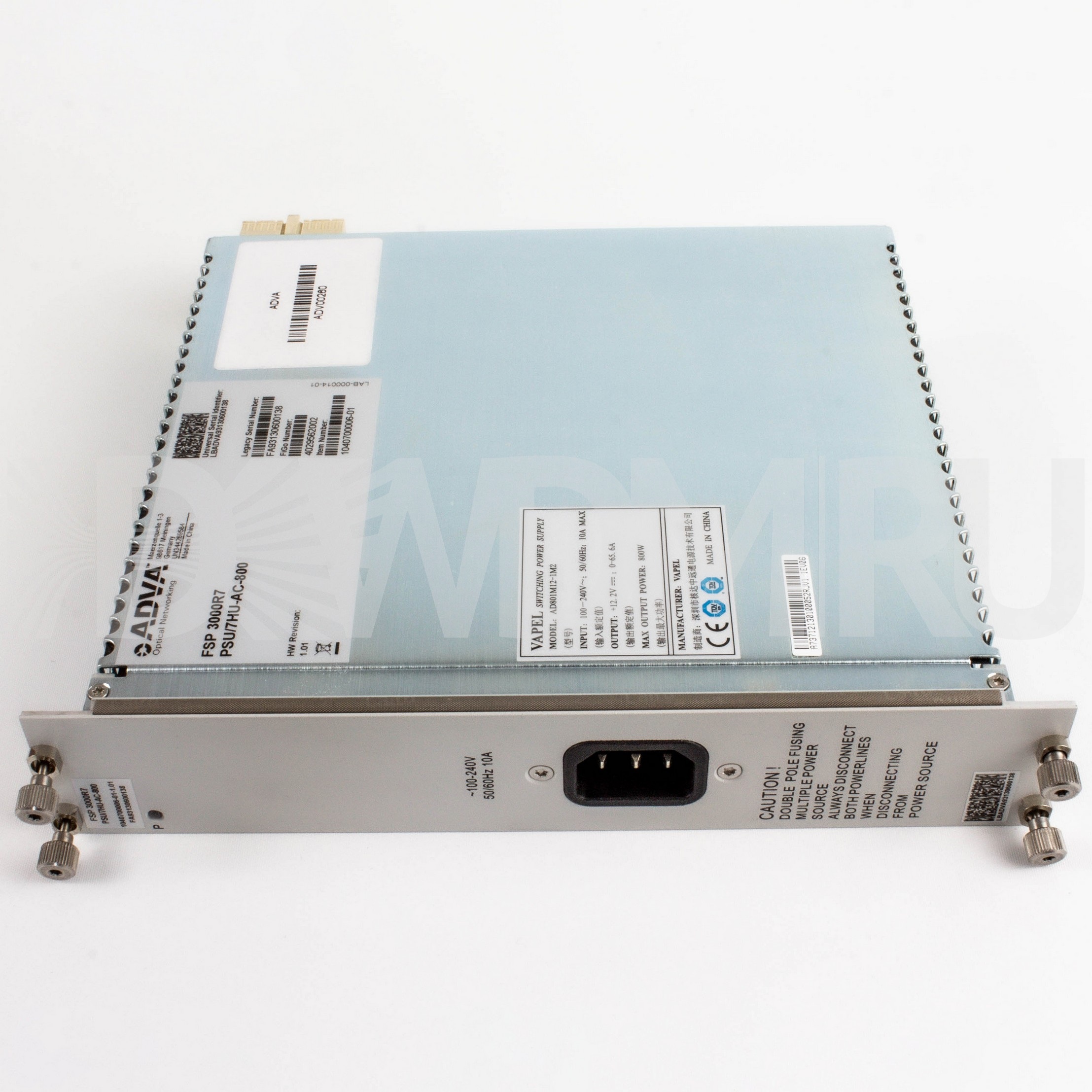 PSU/7HU-AC-HP Power Supply Module (600W) AC for SH7HU and SH9HU ADVA Optical pn