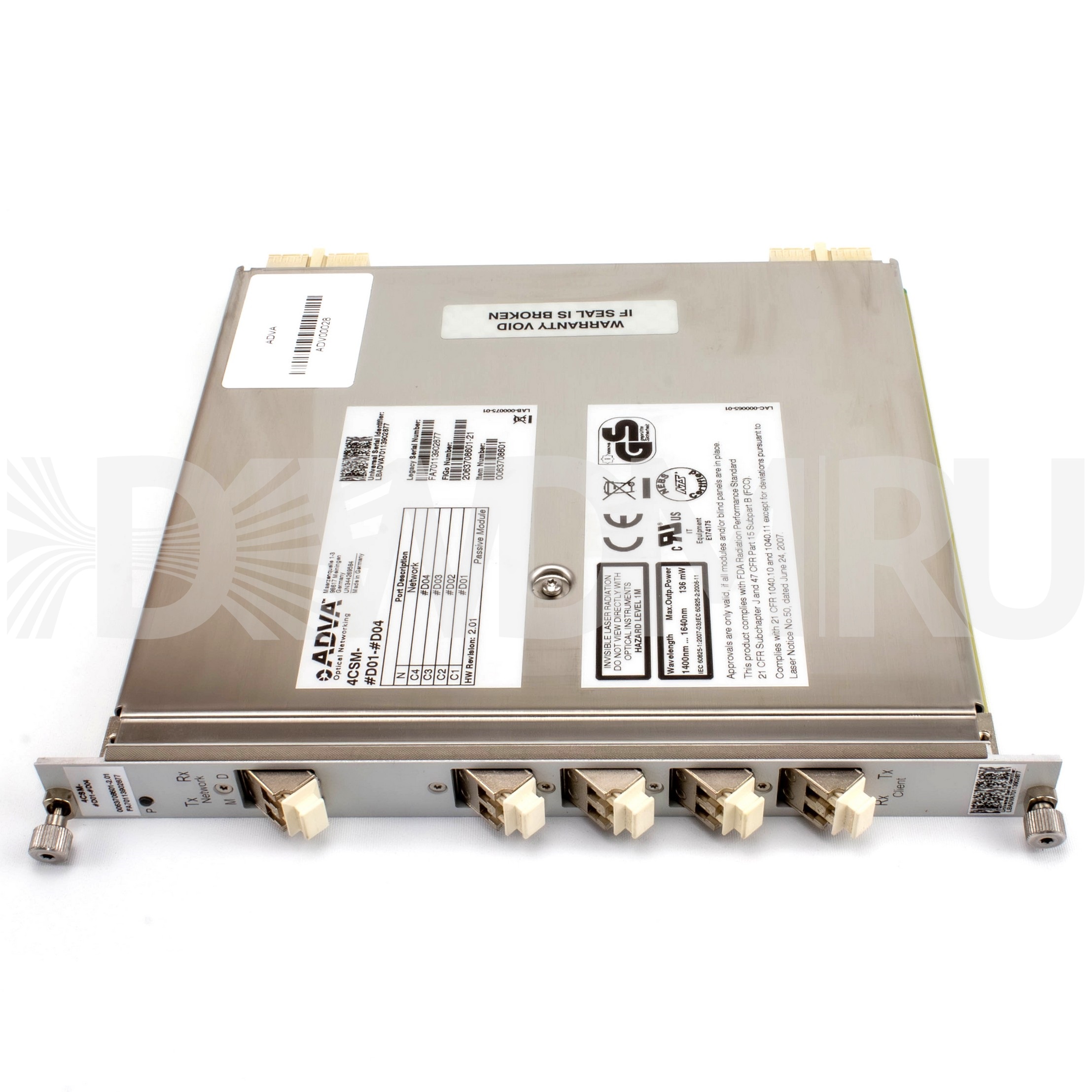 4CSM-#D01-#D04 4-port Channel Splitter ADVA Optical ADVA Optical pn0063708601